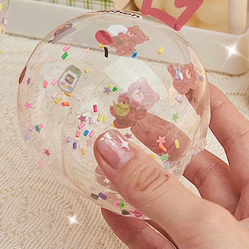 Multipurpose Nano Tape with Straws and Beads for DIY Craft Children Pinch Toy Making Blowing Bubble 1