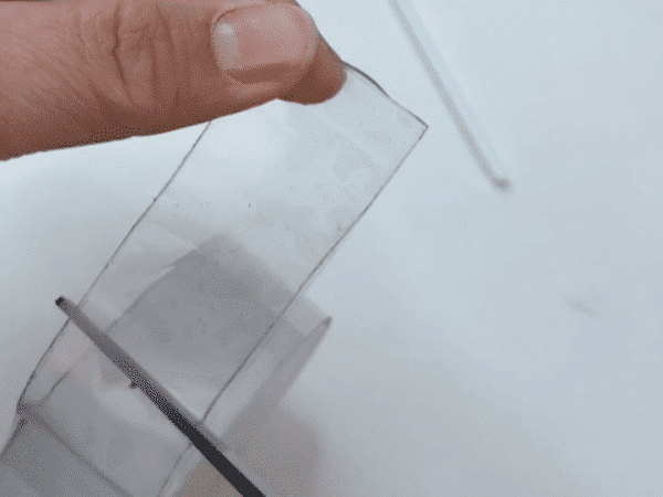 Nano tape bubble blowing step1