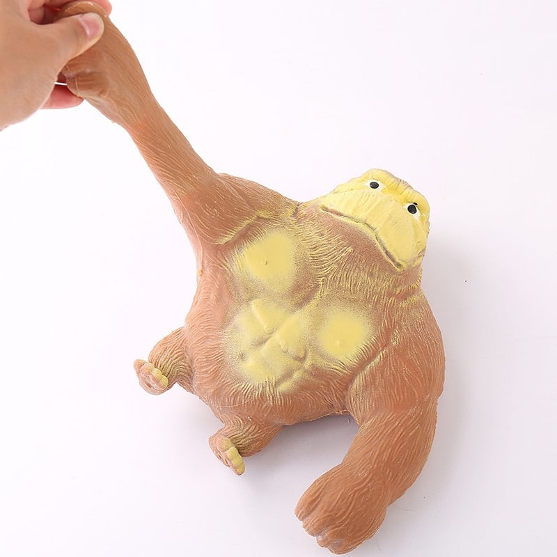 stretchy monkey rubber monkey toy